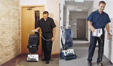 Limpeza de carpete à seco