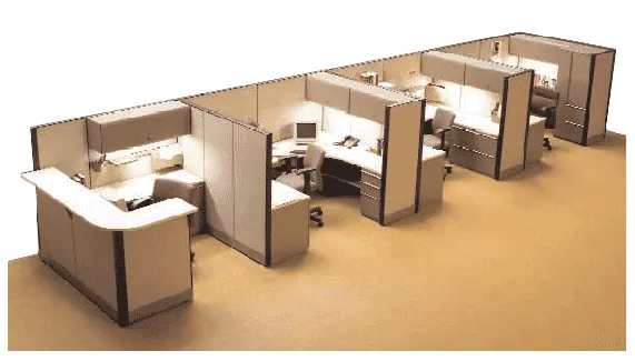 Limpeza de divisórias e biombos