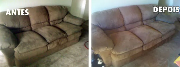 Limpeza de sofás no ABC